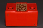 Kadette ”Jewel” 44 Radio in Chinese Red Plaskon - Rare